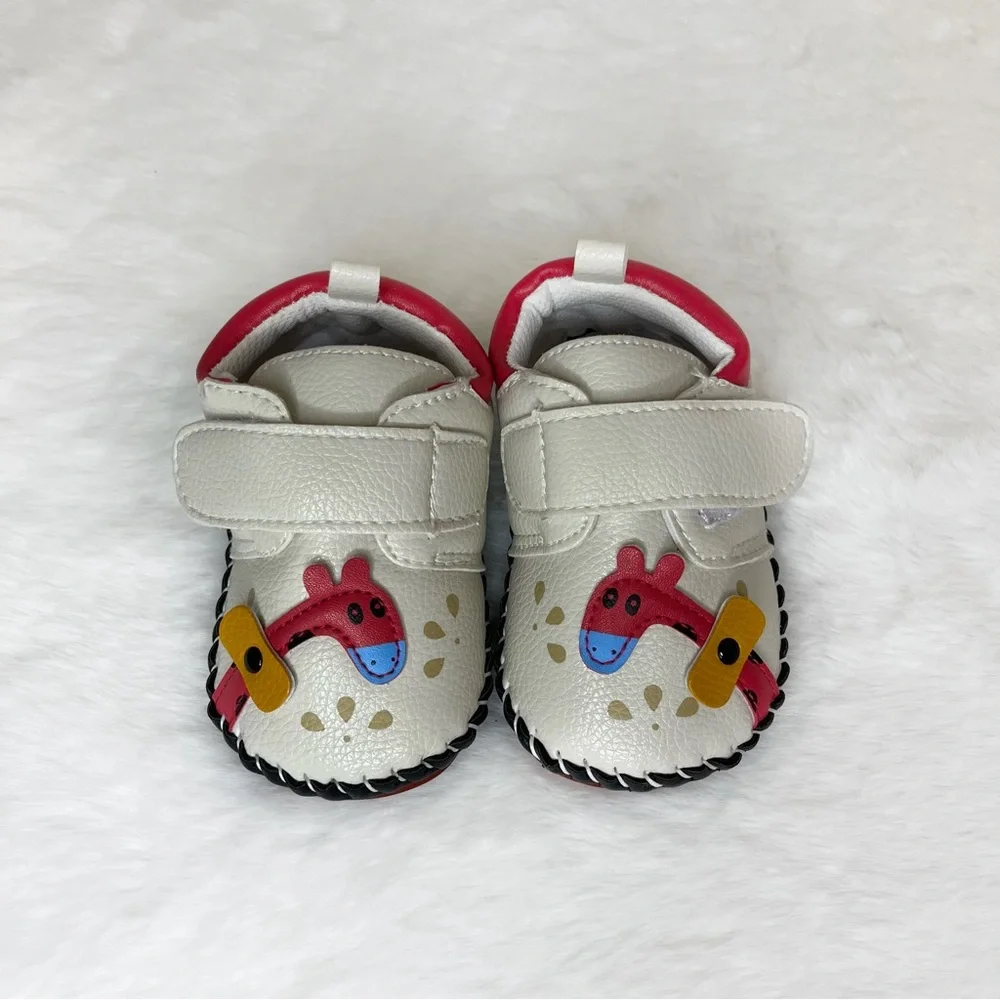 Lincman Giraffe Soft Sole Walking Moccasins